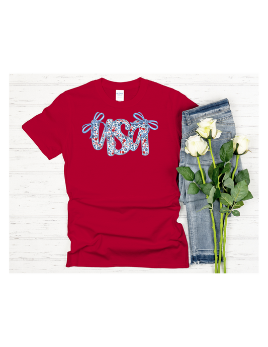 USA Bow t-shirt