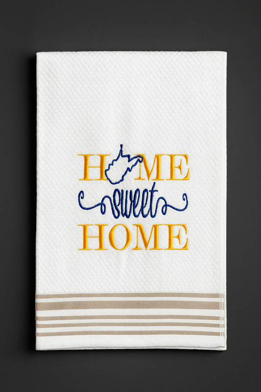 WV Home Sweet Home Hand Towel